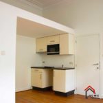 Cuisine du studio de l'appartement à louer à Liège